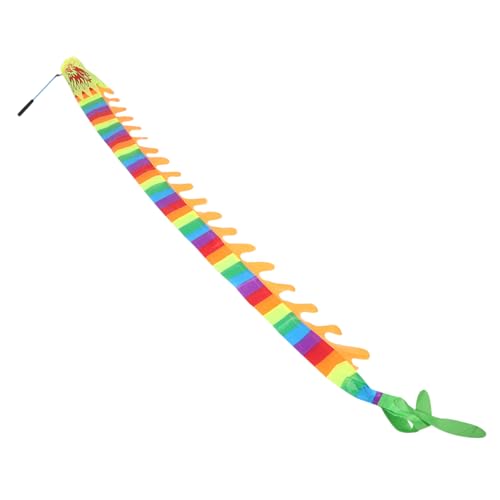 CIYODO Dragon Ribbon Dance Streamer Buntes Fitnessspielzeug für Festivals und Aktivitäten Fördert Interaktives Spiel und Bewegung für Innen und Außeneinsätze von CIYODO
