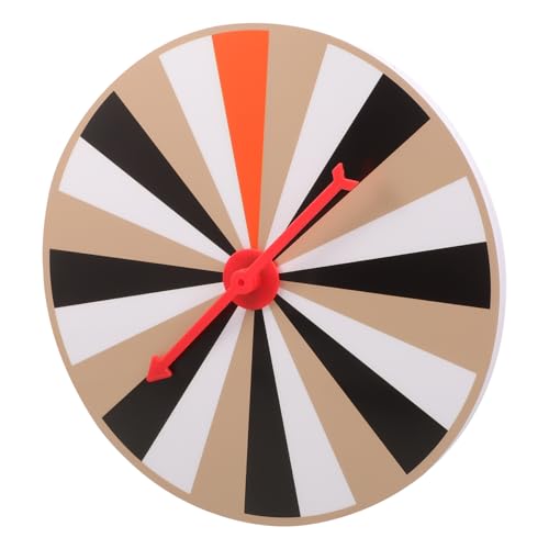 CIYODO Drehbares Spielrad mit Zeiger Leichtes Party und Lernspielzeug für Vielseitiges Raffle Game Turntable für Karneval Schulaktivitäten und Events von CIYODO