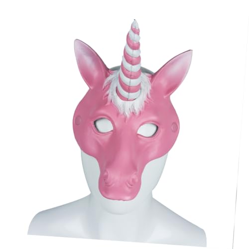 CIYODO Einhorn Maske aus PU Schaumstoff und Erwachsene Halloween Cosplay Masquerade Party Zubehör Komfortabel und Leicht Vielseitig für Kostümfeste und Themenpartys CIYODO Einhorn Maske aus PU Schaumstoff und Erwachsene Halloween Cosplay Masquerade Party Zubehör Komfortabel und Leicht Vielseitig für Kostümfeste und Themenpartys von CIYODO