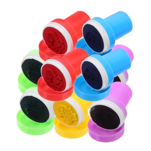 CIYODO 10-teiliges Stempelset Für Jungen Und Mädchen Partygeschenke Einzigartiges Design Stempel Für Geburtstagsdekoration von CIYODO