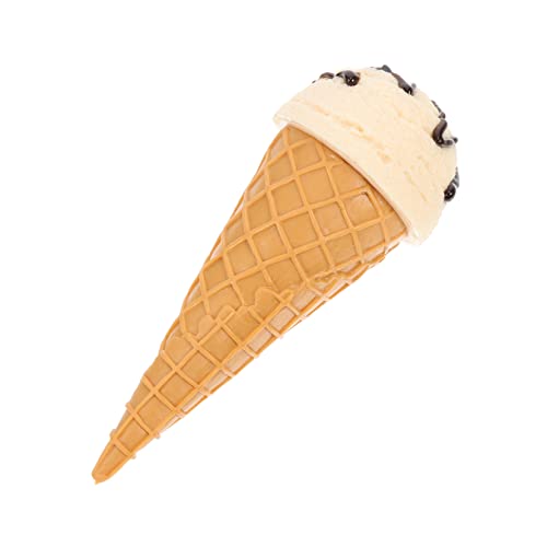 CIYODO Eiscreme Künstliche Eistüten, Modell falscher Zapfen Dekorationseiskegel vorgeben schaufensterpuppe maneküre- Set spielwaren draußen Toy Eistütenspielzeug PVC-Fake- Weiß CIYODO Eiscreme Künstliche Eistüten, Modell falscher Zapfen Dekorationseiskegel vorgeben schaufensterpuppe maneküre- Set spielwaren draußen Toy Eistütenspielzeug PVC-Fake- Weiß von CIYODO