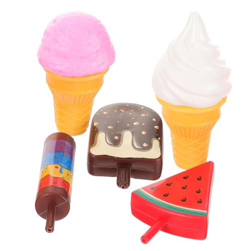 CIYODO Eiscreme Spielset Realistisches Imitations EIS zum Rollenspiel Buntes Dessert Nachahmungsspielzeug für Kleinkinder Fördert Feinmotorik und Fantasie Lernspielzeug CIYODO Eiscreme Spielset Realistisches Imitations EIS zum Rollenspiel Buntes Dessert Nachahmungsspielzeug für Kleinkinder Fördert Feinmotorik und Fantasie Lernspielzeug von CIYODO
