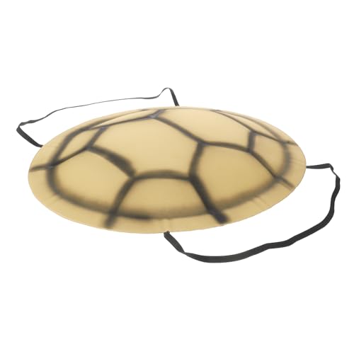 CIYODO Eva Schildkrötenpanzer Kostüm für Halloween Kreative Tragbare Requisiten Lichtgelb für Karneval Cosplay und Rollenspiele für Partys und Feste von CIYODO