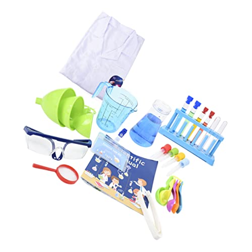 CIYODO Experimentierkasten für Wissenschaftsset für Experimente DIY Chemielabor für Junge Geeignet für Rollenspiele und Schulprojekte Zufällige Farben Zufällige Farbe Zufällige Farbe von CIYODO