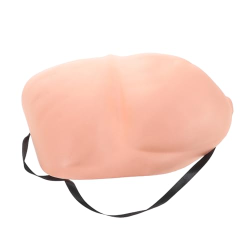 CIYODO Fake Buttock Kostüm Zubehör Verstellbare Realistisches Design für Scherzartikel für Halloween und Partys Lustiger Spaß für Wiederverwendbar von CIYODO