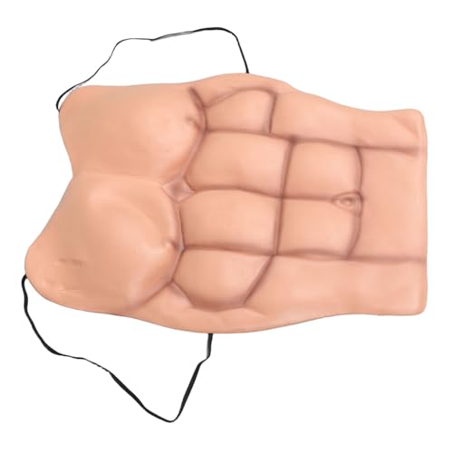 CIYODO Fake Muscle Cosplay Kostüm Muskelshirt mit Realistischem Leichtes und Bequemes Party Accessoire für Halloween Fasching Rollenspiele und Bühnenauftritte von CIYODO