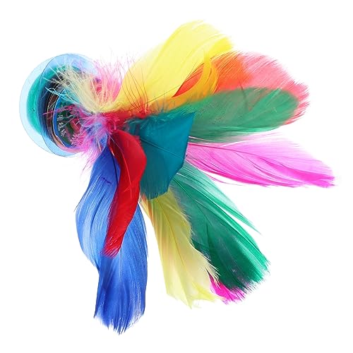 CIYODO Federbälle Bunter Hühnerfederfederball Federball Treten Federbälle Badminton Hühnerfederbälle Fußsport- Für Draußen Handgefertigte Jianzi Sportbedarf Gänsefedern CIYODO Federbälle Bunter Hühnerfederfederball Federball Treten Federbälle Badminton Hühnerfederbälle Fußsport- Für Draußen Handgefertigte Jianzi Sportbedarf Gänsefedern von CIYODO