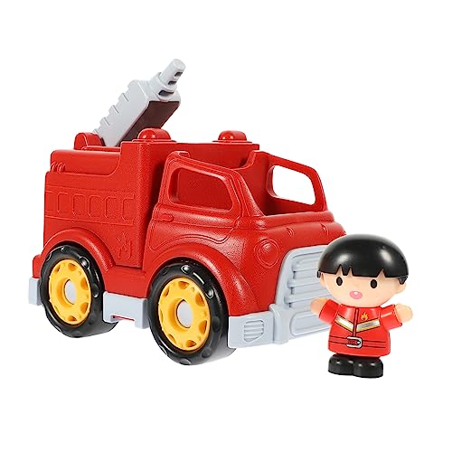 CIYODO Feuerwehrauto Kinderspielzeug Feuerwehrauto aus Kunststoff Mini-Feuerwehrauto- Nachahmung eines Feuerwehrauto-Spielzeugs Plastik-LKW Abs rot CIYODO Feuerwehrauto Kinderspielzeug Feuerwehrauto aus Kunststoff Mini-Feuerwehrauto- Nachahmung eines Feuerwehrauto-Spielzeugs Plastik-LKW Abs rot von CIYODO