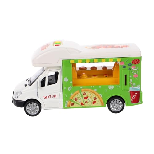 CIYODO Food Truck für Simuliertes Pizza Auto aus Kunststoff Lernspielzeug Kreativität und Motorischen Fähigkeiten für Kleinkinder CIYODO Food Truck für Simuliertes Pizza Auto aus Kunststoff Lernspielzeug Kreativität und Motorischen Fähigkeiten für Kleinkinder von CIYODO