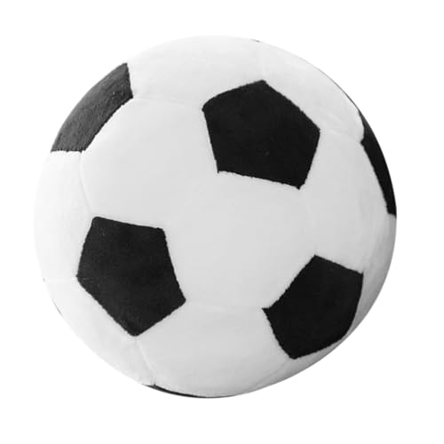 CIYODO Fußball Spielzeug Fußball Gefüllte Plüsch Spielzeug Gefüllte Fußball Modell Fußball Form Plüsch Ball Werfen Sport Ball Werfen Gefüllte Fußball Fußball Plüsch von CIYODO