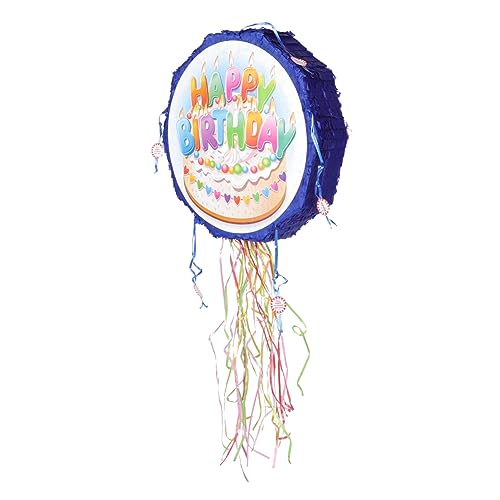 CIYODO Geburtstags-piñata Mit Zugschnur Hängendes Piñata-ornament Für Geburtstagsparty-dekoration Süßigkeitengeschenke Füllbar Mit Kleinen Spielsachen von CIYODO