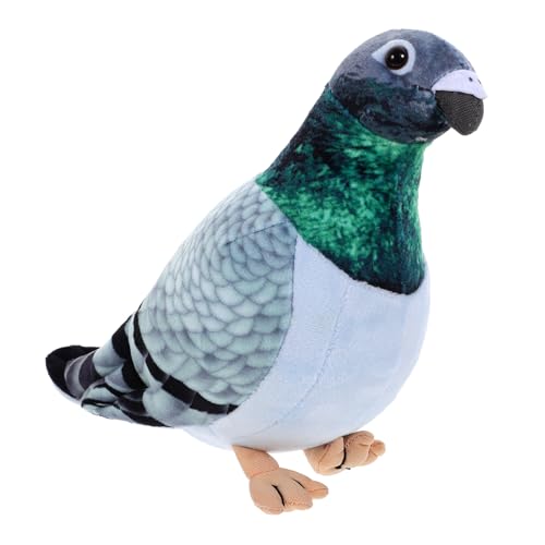 CIYODO Gefülltes Taubenpuppenspielzeug Simulierte Taubenpuppe Taube gefüllte Taube Simulation Taubenpuppe Kleine Taubenpuppe Simulations-Taubenpuppen Plüschtaubenmodelle PP Baumwolle Grün CIYODO Gefülltes Taubenpuppenspielzeug Simulierte Taubenpuppe Taube gefüllte Taube Simulation Taubenpuppe Kleine Taubenpuppe Simulations-Taubenpuppen Plüschtaubenmodelle PP Baumwolle Grün von CIYODO