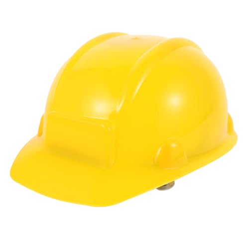 CIYODO Spielzeug Bauhelm für Kinder Gelb Ingenieurkostüm Kostümhut für Kleinkinder Bauhelme für Rollenspiele von CIYODO