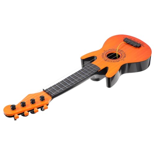 CIYODO Gitarrenmodell Musikinstrument Für Kinder Kindergitarre Ukulele Für Anfänger Musikalisches Entwicklungsspielzeug Kleine Gitarre Spielzeuge Geschenk Plastik Mini Kleinkind von CIYODO