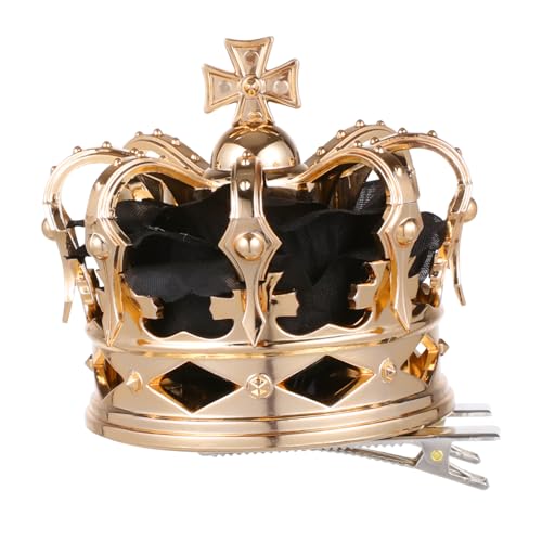 CIYODO Goldene Haarklammer Halloween Damen Cosplay Braut Haarschmuck Langlebig Bequem Passend Zubehör CIYODO Goldene Haarklammer Halloween Damen Cosplay Braut Haarschmuck Langlebig Bequem Passend Zubehör von CIYODO