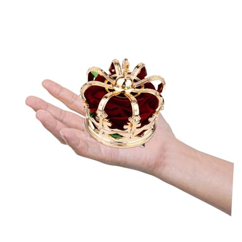 CIYODO Goldene Haarspange Damen Haarschmuck für Halloween Party Queen Kostüm Eleganter Kopfschmuck Modisches Accessoire für Festliche Anlässe CIYODO Goldene Haarspange Damen Haarschmuck für Halloween Party Queen Kostüm Eleganter Kopfschmuck Modisches Accessoire für Festliche Anlässe von CIYODO