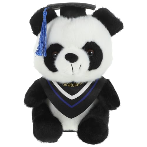 CIYODO Graduation Plush Panda Kuscheltier mit Doktorhut und Dreieckstuch Weiches Stofftier als Abschlussgeschenk für Absolventen Flauschiges Plüschspielzeug zur Dekoratives für CIYODO Graduation Plush Panda Kuscheltier mit Doktorhut und Dreieckstuch Weiches Stofftier als Abschlussgeschenk für Absolventen Flauschiges Plüschspielzeug zur Dekoratives für von CIYODO