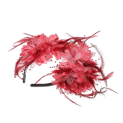 CIYODO Halloween Haarreif mit Blumen und Schädel Leichter Kopfschmuck für Damen und Mädchen Komfortables Party Accessoire für Karneval Halloween Kostüm und Fasching von CIYODO