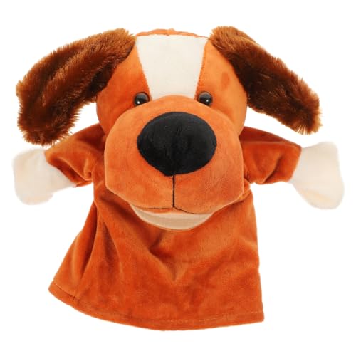 CIYODO Handpuppe Kuscheltier Hund Handliches Fingerpuppen für Storytelling Puppentheater Interaktives Lernspielzeug Fördert Motorik und Kommunikation CIYODO Handpuppe Kuscheltier Hund Handliches Fingerpuppen für Storytelling Puppentheater Interaktives Lernspielzeug Fördert Motorik und Kommunikation von CIYODO