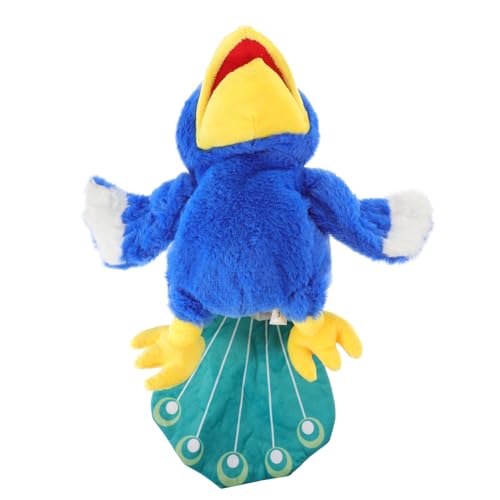 CIYODO Handpuppe Pfau Leistungsqualitäten kreatives Puppenspielzeug Handpuppe Puppen Lernspielzeug Eltern-Kind-Interaktives Puppe PP Baumwolle CIYODO Handpuppe Pfau Leistungsqualitäten kreatives Puppenspielzeug Handpuppe Puppen Lernspielzeug Eltern-Kind-Interaktives Puppe PP Baumwolle von CIYODO