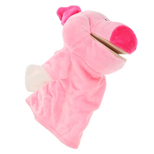 CIYODO Handpuppe Schwein Plüschspielzeug Weiche Tier Handpuppe für Kleinkinder Kuscheliges Puppentheater für Jungen und Mädchen Pädagogisches Rollenspiel Plüschtier von CIYODO