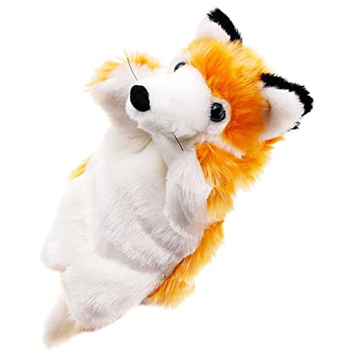 CIYODO Handpuppe aus Plüsch Interaktive Kinderhandpuppe für Geschichten und Puppenspiele Fördert Motorische Fähigkeiten und Kommunikation für Zuhause und Kindergarten von CIYODO