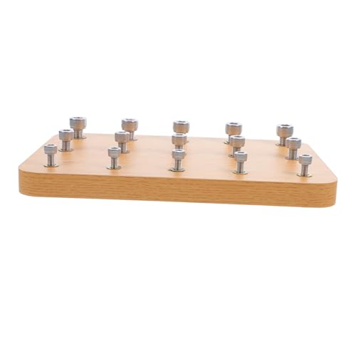 CIYODO Handrehabilitations Peg Board aus Holz Fingerkoordinationstrainer für Rehabilitationszentren und Krankenhäuser Multifunktionale Fingerübungen zur Unterstützung bei Hemiplegie von CIYODO