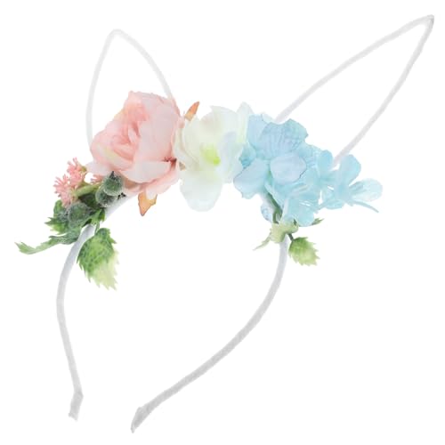 CIYODO Hasenohren-stirnband Mit Blumen, Ostermotiv, Haarreif, Hasenohren-stirnband, Haarband CIYODO Hasenohren-stirnband Mit Blumen, Ostermotiv, Haarreif, Hasenohren-stirnband, Haarband von CIYODO