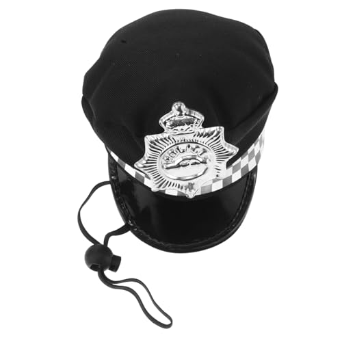 CIYODO Haustier-polizeihut Schuppen Spezielle Kleidung Rattenkamm Googeln Verstellbare Kleidung Kleinkind-partyhut Musterschutz Flacher Hut Haustierhut Rebhuhn Nuss Black Stoff CIYODO Haustier-polizeihut Schuppen Spezielle Kleidung Rattenkamm Googeln Verstellbare Kleidung Kleinkind-partyhut Musterschutz Flacher Hut Haustierhut Rebhuhn Nuss Black Stoff von CIYODO