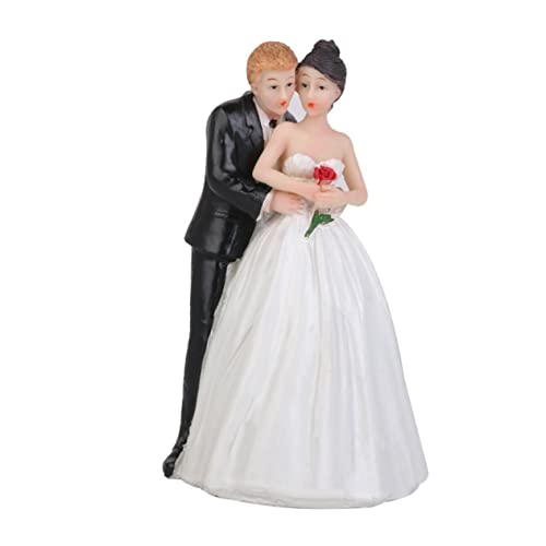 CIYODO Hochzeitstorte Topper Ansteckblume Bereit Figur Dekoration Kuchen Essen Braut Winzig Burgund CIYODO Hochzeitstorte Topper Ansteckblume Bereit Figur Dekoration Kuchen Essen Braut Winzig Burgund von CIYODO