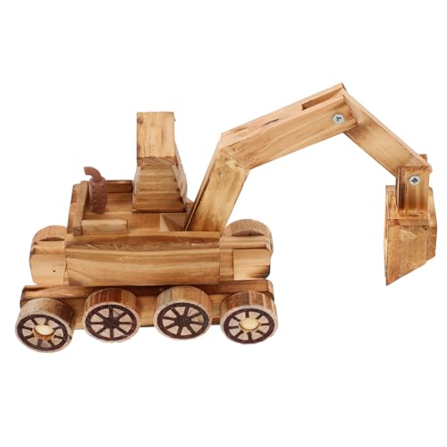 CIYODO Holz Bagger für Beweglicher Baustellenfahrzeug Modell mit Realistischem Design für Kreative Dekoratives Highlight Jedem CIYODO Holz Bagger für Beweglicher Baustellenfahrzeug Modell mit Realistischem Design für Kreative Dekoratives Highlight Jedem von CIYODO
