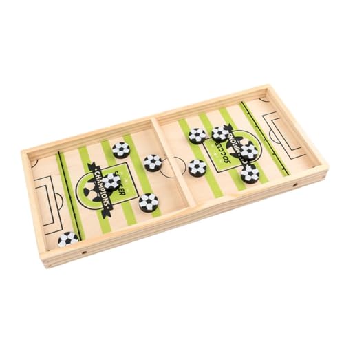 CIYODO Holz Brettspiel Tischhockey Großes Interaktives Desktop Schachspiel für Erwachsene Langlebig Leicht Kreatives Lernspielzeug für Familie und Freizeit von CIYODO