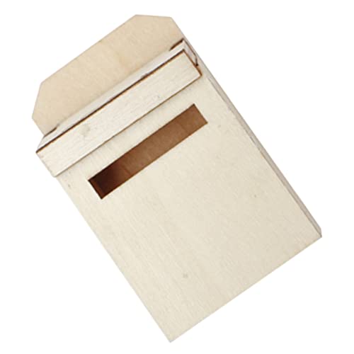 CIYODO Holz Briefkasten Für Puppenhaus Kreative Mini Mailbox Figur Für DIY Und Mini Hausdekoration Und Langlebig Perfektes Zubehör CIYODO Holz Briefkasten Für Puppenhaus Kreative Mini Mailbox Figur Für DIY Und Mini Hausdekoration Und Langlebig Perfektes Zubehör von CIYODO