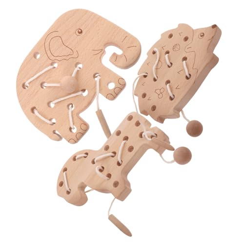 CIYODO Holz Fädelspiel Tierform Montessori Lernspielzeug für Kleinkinder Ab Jahren Pädagogisches Motorikspielzeug Feinmotorik Konzentration und Kreativität Sicher und Langlebig CIYODO Holz Fädelspiel Tierform Montessori Lernspielzeug für Kleinkinder Ab Jahren Pädagogisches Motorikspielzeug Feinmotorik Konzentration und Kreativität Sicher und Langlebig von CIYODO