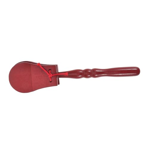 CIYODO Holz Kastagnetten Percussion Instrument Langlebig Leicht zu Bedienen Pädagogisches Musikspielzeug für Kindergarten und Partys Jungen Mädchen Holzspielzeug CIYODO Holz Kastagnetten Percussion Instrument Langlebig Leicht zu Bedienen Pädagogisches Musikspielzeug für Kindergarten und Partys Jungen Mädchen Holzspielzeug von CIYODO