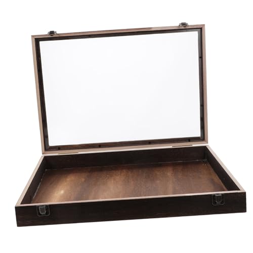 CIYODO Holz Probenvitrine für Pflanzen Schmetterlinge Insekten Robust Langlebig Stilvolles Design Große Kapazität zur Ästhetischen Präsentation von CIYODO