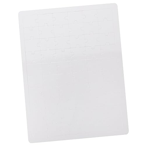 CIYODO Holz Puzzle zum Selbermachen DIY Puzzleteile für Leichtes Sublimations Thermotransfer Rätsel für Kreative Bastelarbeiten Partyspiele und Persönliche Gestaltung von CIYODO
