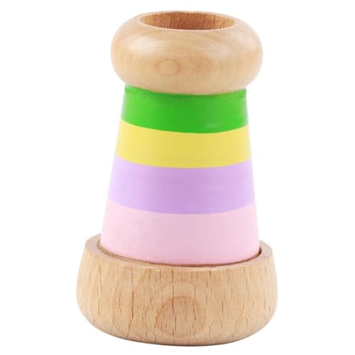 CIYODO Holz für Lernspielzeug aus Buchenholz Drehbares Farbenfrohes Design für und Kreative Fördert die Interaktion zwischen Eltern und Kindern Zufällige Farbe CIYODO Holz für Lernspielzeug aus Buchenholz Drehbares Farbenfrohes Design für und Kreative Fördert die Interaktion zwischen Eltern und Kindern Zufällige Farbe von CIYODO
