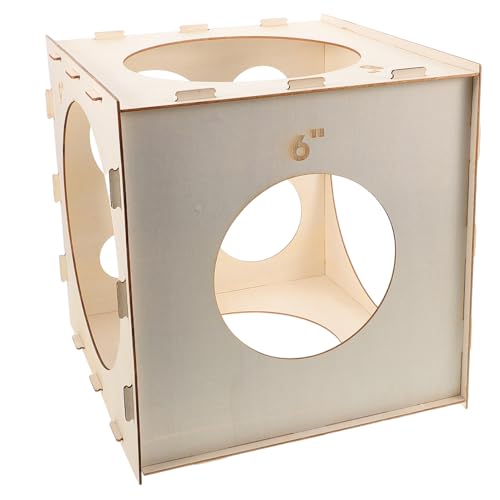 CIYODO Ballon-werkzeuge Holzbox 9 Löcher Zum Genauen Messen Von Ballons CIYODO Ballon-werkzeuge Holzbox 9 Löcher Zum Genauen Messen Von Ballons von CIYODO