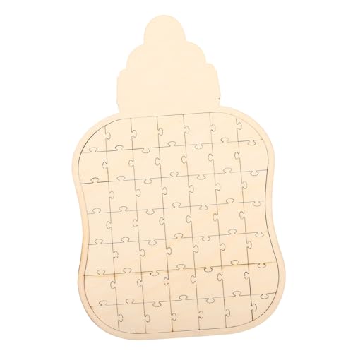 CIYODO Holzflaschenrätsel kinderspiele Bastelset holzspielzeug kreatives Puzzle- aus Holz Frühpädagogisches Kinderpuzzle hölzern von CIYODO