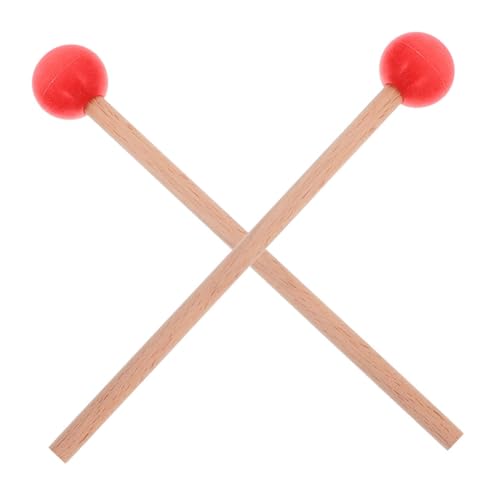 CIYODO Holzgriff Percussion Mallets mit Gummikopf Vielseitige Schlägel für Xylophon Glockenspiel Tongue Drum Präzise Verarbeitung für Musikschulen Profis CIYODO Holzgriff Percussion Mallets mit Gummikopf Vielseitige Schlägel für Xylophon Glockenspiel Tongue Drum Präzise Verarbeitung für Musikschulen Profis von CIYODO