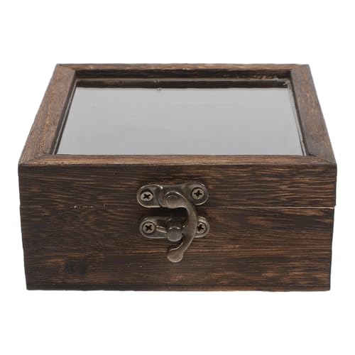 CIYODO Holzkiste Mit Deckel, Insektenexemplar-ausstellungsbox, Ewige, Getrocknete Blumenvitrine Für Schmetterlingssammlung, Kleine Gegenstände von CIYODO