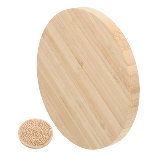 CIYODO Holzlabyrinth Spielbrett Rund Nachhaltiges Maze mit Murmelsteuerung Fördert Räumliches und Problemlösung Pädagogisches Lernspiel für Kleinkinder und Vorschulkinder CIYODO Holzlabyrinth Spielbrett Rund Nachhaltiges Maze mit Murmelsteuerung Fördert Räumliches und Problemlösung Pädagogisches Lernspiel für Kleinkinder und Vorschulkinder von CIYODO