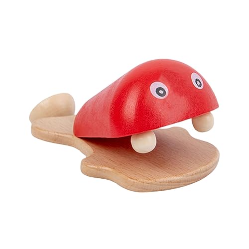 CIYODO Holzlautsprecher Instrument für Fisch-Musikspielzeug Musikinstrument Spielzeugkastagnetten Kastagnetten- für Kleinkinder rot CIYODO Holzlautsprecher Instrument für Fisch-Musikspielzeug Musikinstrument Spielzeugkastagnetten Kastagnetten- für Kleinkinder rot von CIYODO