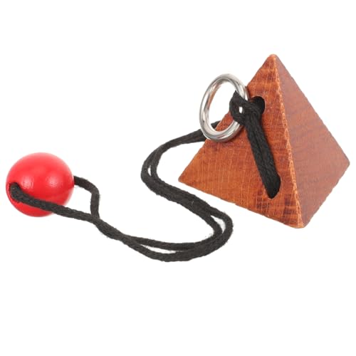 CIYODO Holzpuzzle Entspannendes Entsperrspiel Lernspielzeug für Erwachsene Gehirntraining Logikspielzeug Geschenk für Jungen Mädchen Geschicklichkeit und Konzentration von CIYODO