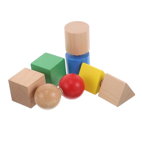 CIYODO Holzpuzzle für Geometrische Formen mit Schrauben und Muttern Pädagogisches Feinmotorik und Kreativität für Jungen und Mädchen CIYODO Holzpuzzle für Geometrische Formen mit Schrauben und Muttern Pädagogisches Feinmotorik und Kreativität für Jungen und Mädchen von CIYODO
