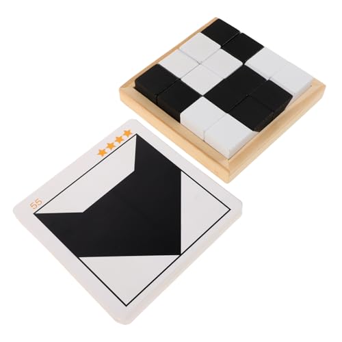 CIYODO Holzpuzzle für Kreatives Lernspiel Denkfähigkeiten und Interaktion der Familie Puzzlebrett für Fantasievolles und Logisches von CIYODO