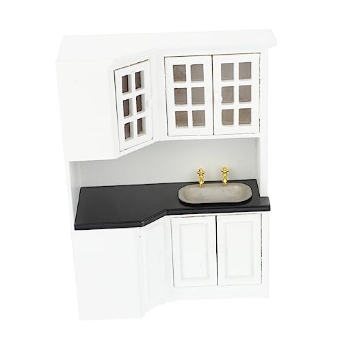 CIYODO Holzschrank Mit Spüle Für Mini Dekoration Exquisite Simulationsmöbel Für Kreative Spielwelten CIYODO Holzschrank Mit Spüle Für Mini Dekoration Exquisite Simulationsmöbel Für Kreative Spielwelten von CIYODO