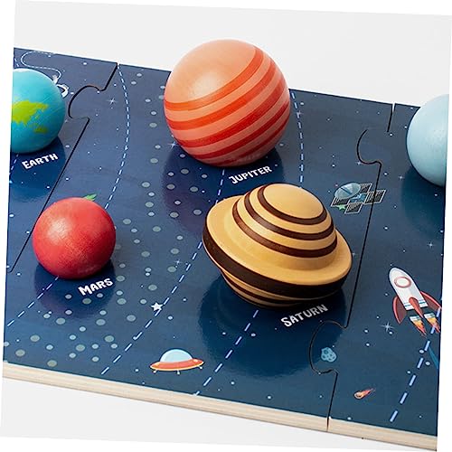 CIYODO Holzspielzeug Sonnensystem Puzzle für Interaktives Planeten Memory mit Sicherem Glattem Design Kognitives Lernspielzeug zur Motorischer Fähigkeiten und Universumsverständnis CIYODO Holzspielzeug Sonnensystem Puzzle für Interaktives Planeten Memory mit Sicherem Glattem Design Kognitives Lernspielzeug zur Motorischer Fähigkeiten und Universumsverständnis von CIYODO