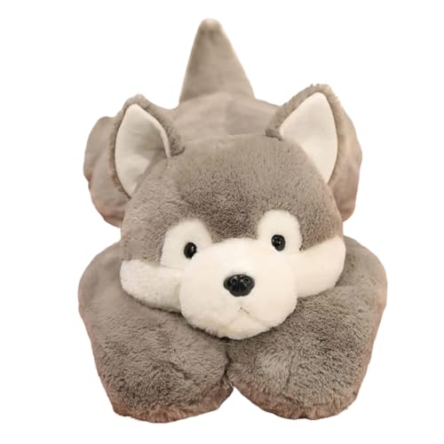 CIYODO Husky-Puppe weich gefüllte Tierpuppe gefüllte Hundedekoration kuscheliges Kissen Stofftier umarmen Hund Stofftier Kissen Stofftier Plüsch Grau CIYODO Husky-Puppe weich gefüllte Tierpuppe gefüllte Hundedekoration kuscheliges Kissen Stofftier umarmen Hund Stofftier Kissen Stofftier Plüsch Grau von CIYODO